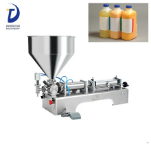 Semi automatic pneumatic small bottle egg liquid filling machine